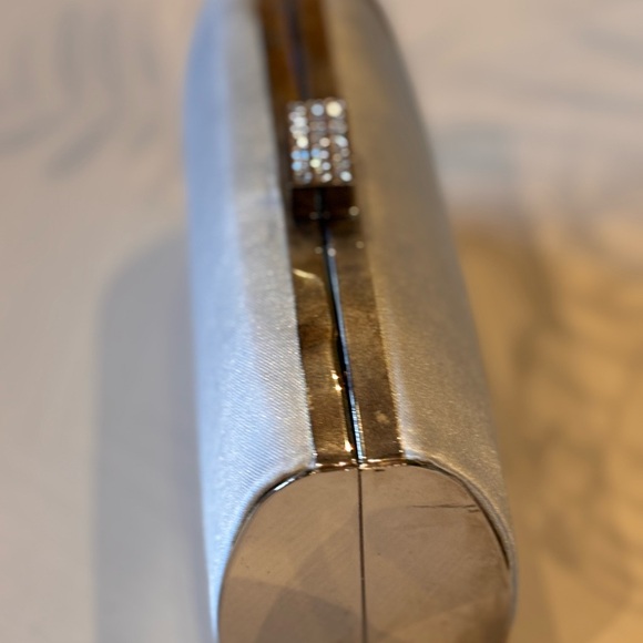 Lulu Townsend Silver Evening Clutch - Picture 6 of 6